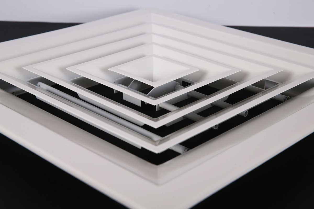square ceiling diffuser